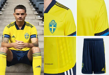 Sweden football shirts 2020-21
